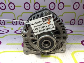 Alternador Renault Trafic 1.6 120Cv de 2018 - Ref OEM :  A003TX2581ZE